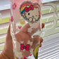 Hk and Friends Glass Cup
