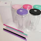 Blank Snowglobe Plastic Cups 16oz (READ DESCRIPTION)